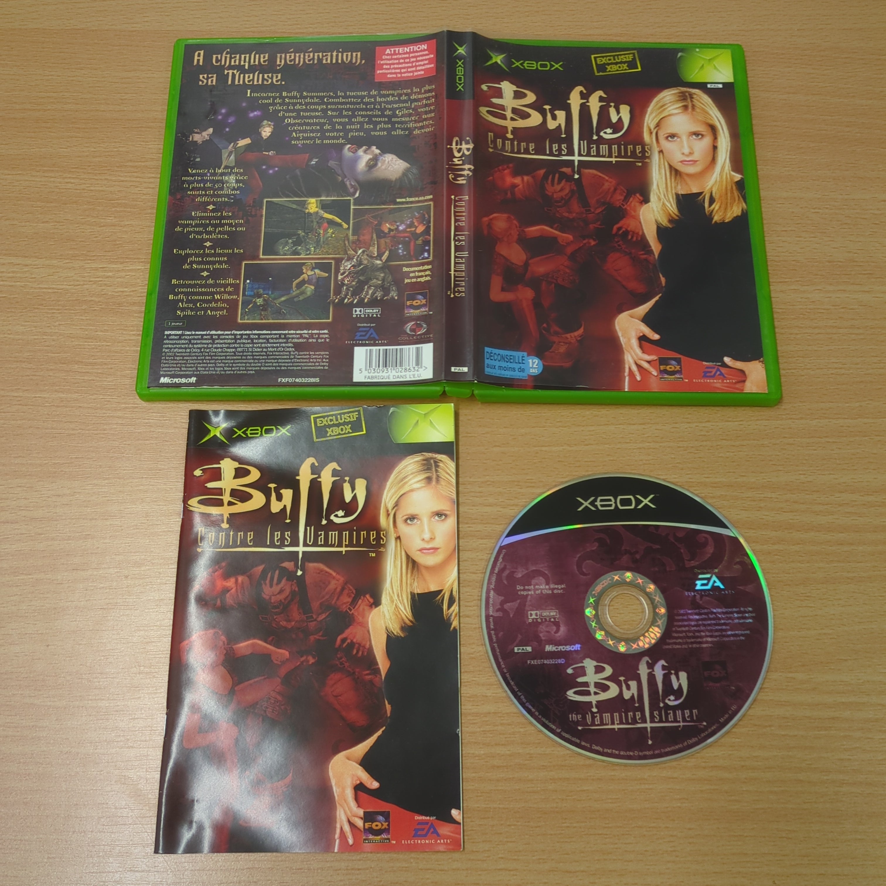 Buffy Contre Les Vampires original Xbox (French) Buffy Contre Les Vampires original Xbox (French)